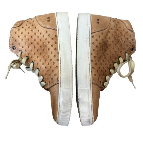 BED STU Lirica High Top Platform Sneake Bone Dip Dye Size 6 - Picture 4 of 9